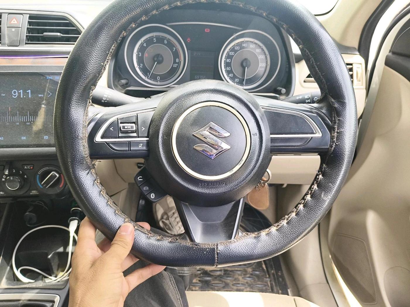 2017 Maruti Dzire VXI, Petrol, Manual, 69,709 km, interior