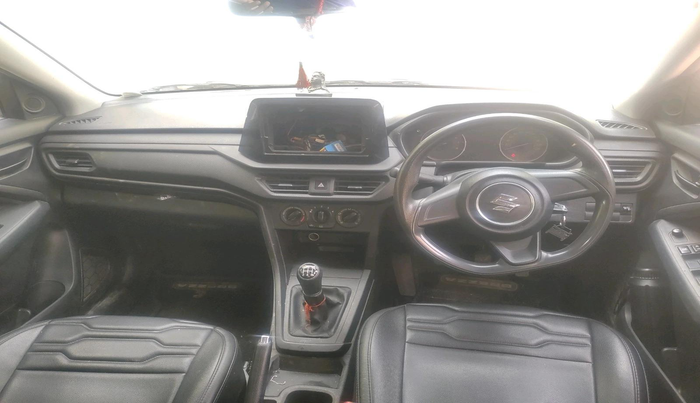 2023 Maruti BREZZA LXI S- CNG, CNG, Manual, 63,796 km, interior