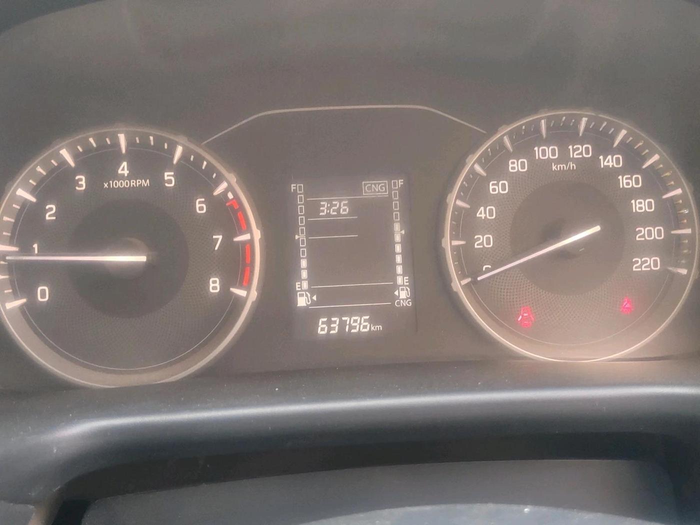 2023 Maruti BREZZA LXI S- CNG, CNG, Manual, 63,796 km, interior