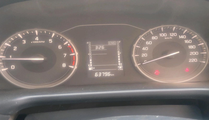 2023 Maruti BREZZA LXI S- CNG, CNG, Manual, 63,796 km, interior