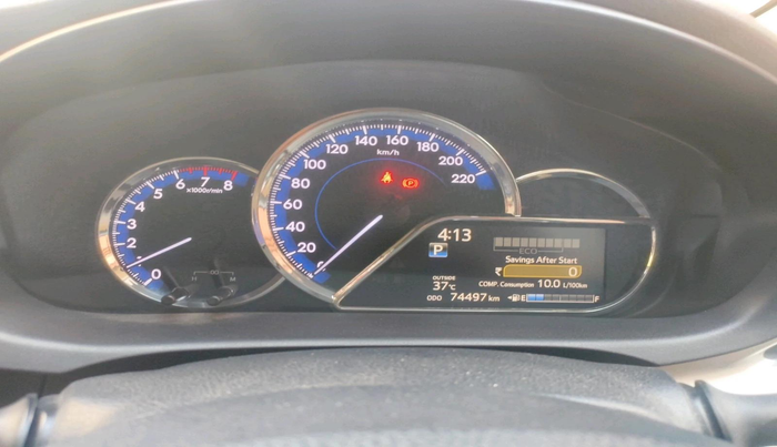 2018 Toyota YARIS G CVT, Petrol, Automatic, 74,497 km, interior