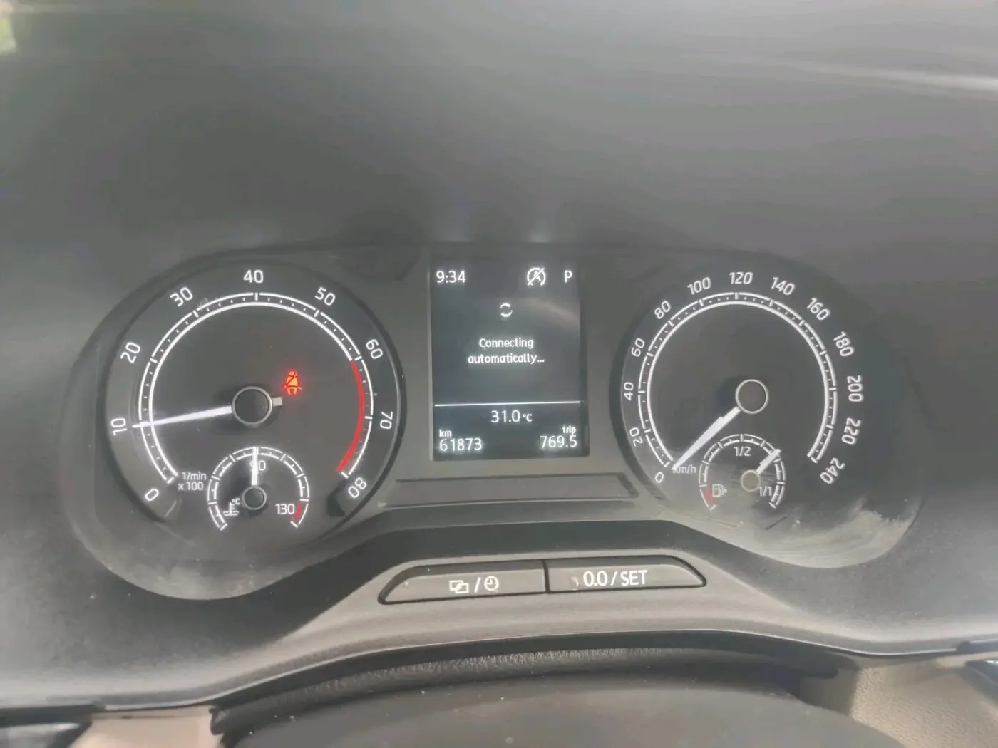2023 Skoda SLAVIA AMBITION 1.0L TSI AT, Petrol, Automatic, 61,873 km, interior