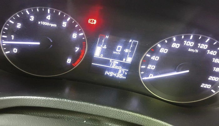 2016 Hyundai Creta SX PLUS 1.6 PETROL, Petrol, Manual, 1,49,436 km, interior