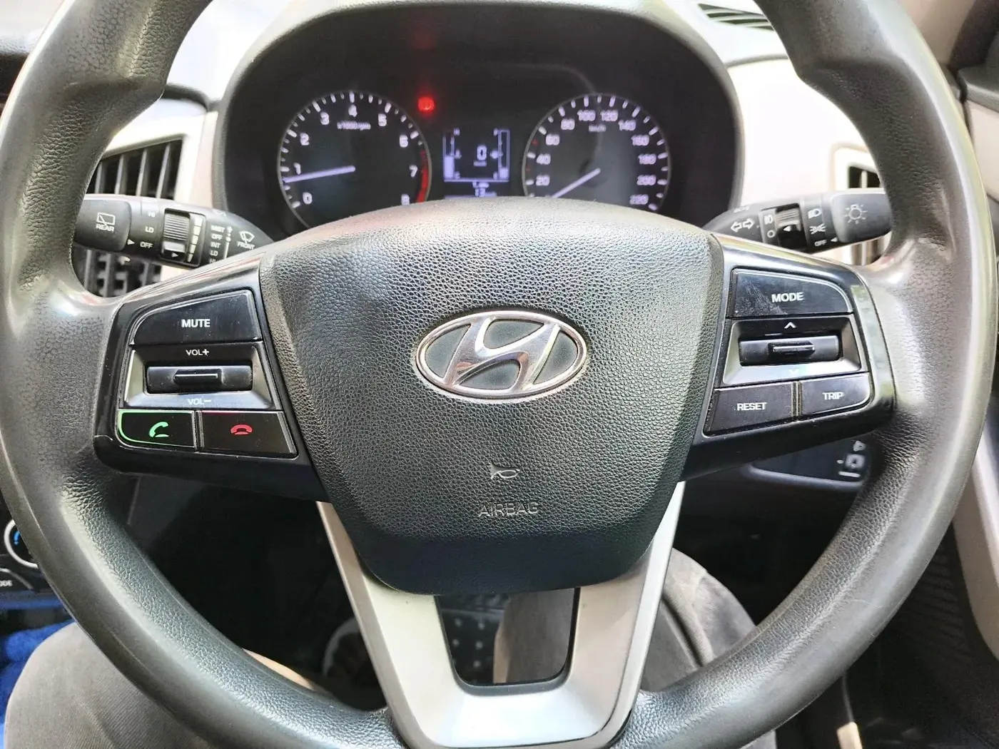 2016 Hyundai Creta SX PLUS 1.6 PETROL, Petrol, Manual, 1,49,436 km, interior