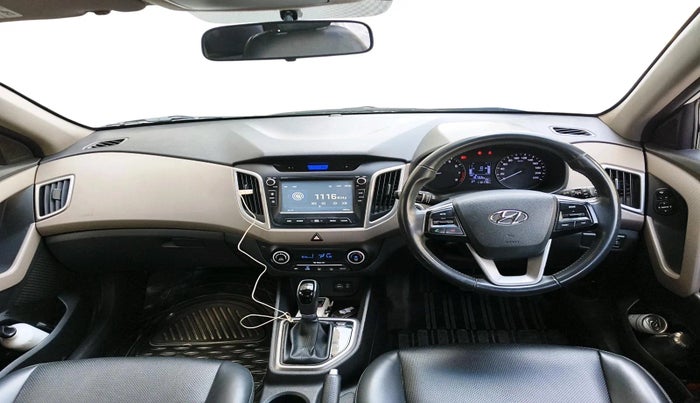 2016 Hyundai Creta SX PLUS AT 1.6 PETROL, Petrol, Automatic, 1,18,179 km, interior