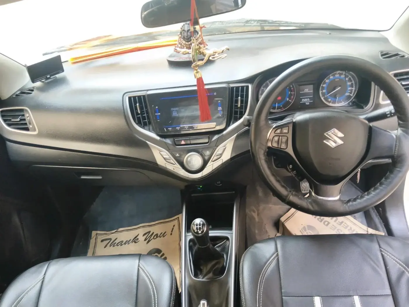 2021 Maruti Baleno DELTA PETROL 1.2, Petrol, Manual, 35,869 km, interior