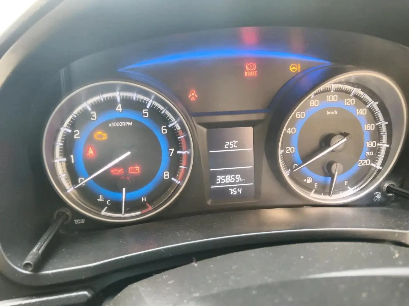 2021 Maruti Baleno DELTA PETROL 1.2, Petrol, Manual, 35,869 km, interior