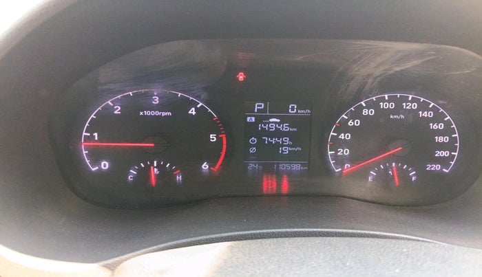 2018 Hyundai Verna 1.6 EX AT CRDI, Diesel, Automatic, 1,10,598 km, interior