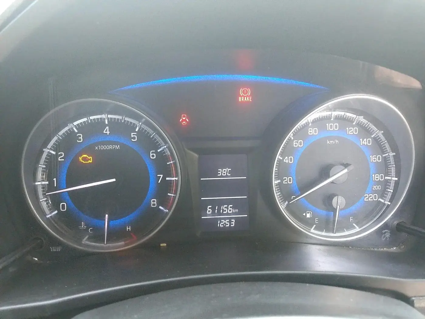 2020 Maruti Baleno DELTA PETROL 1.2, Petrol, Manual, 61,156 km, interior