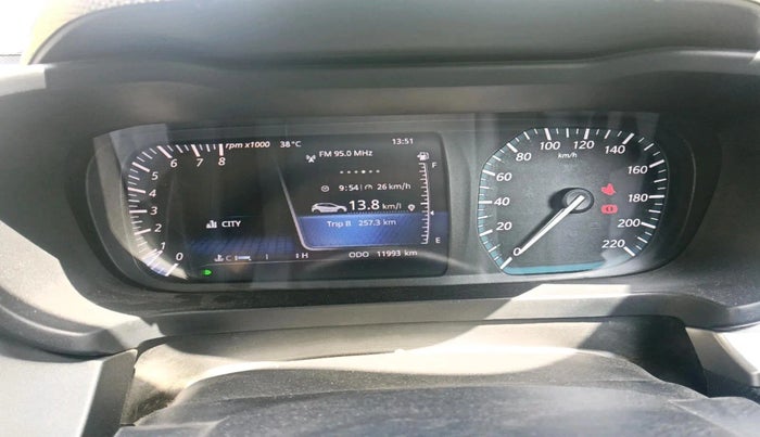 2022 Tata ALTROZ XZ PLUS I-TURBO PETROL, Petrol, Manual, 11,993 km, interior