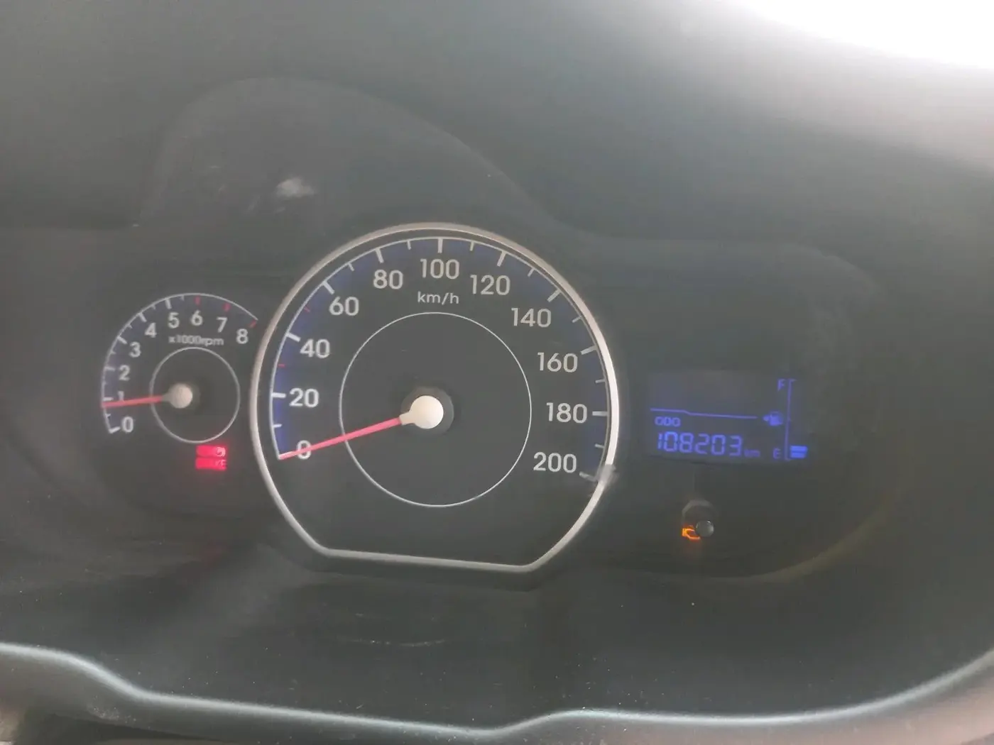 2013 Hyundai i10 MAGNA 1.1, Petrol, Manual, 1,08,203 km, interior