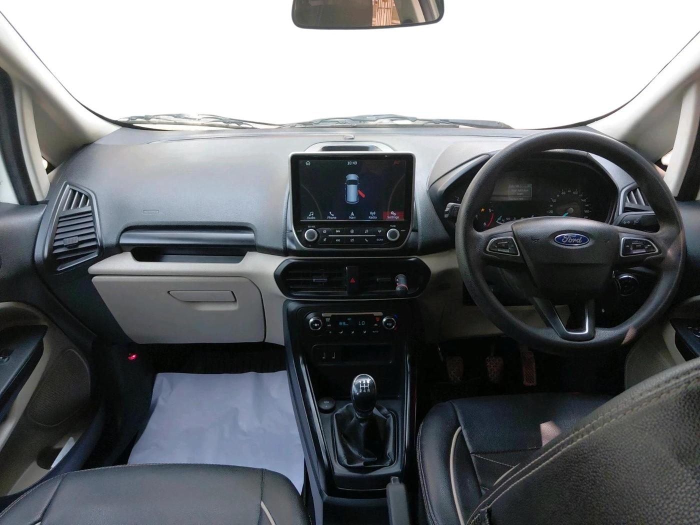 2020 Ford Ecosport TREND 1.5L DIESEL, Diesel, Manual, 70,394 km, interior