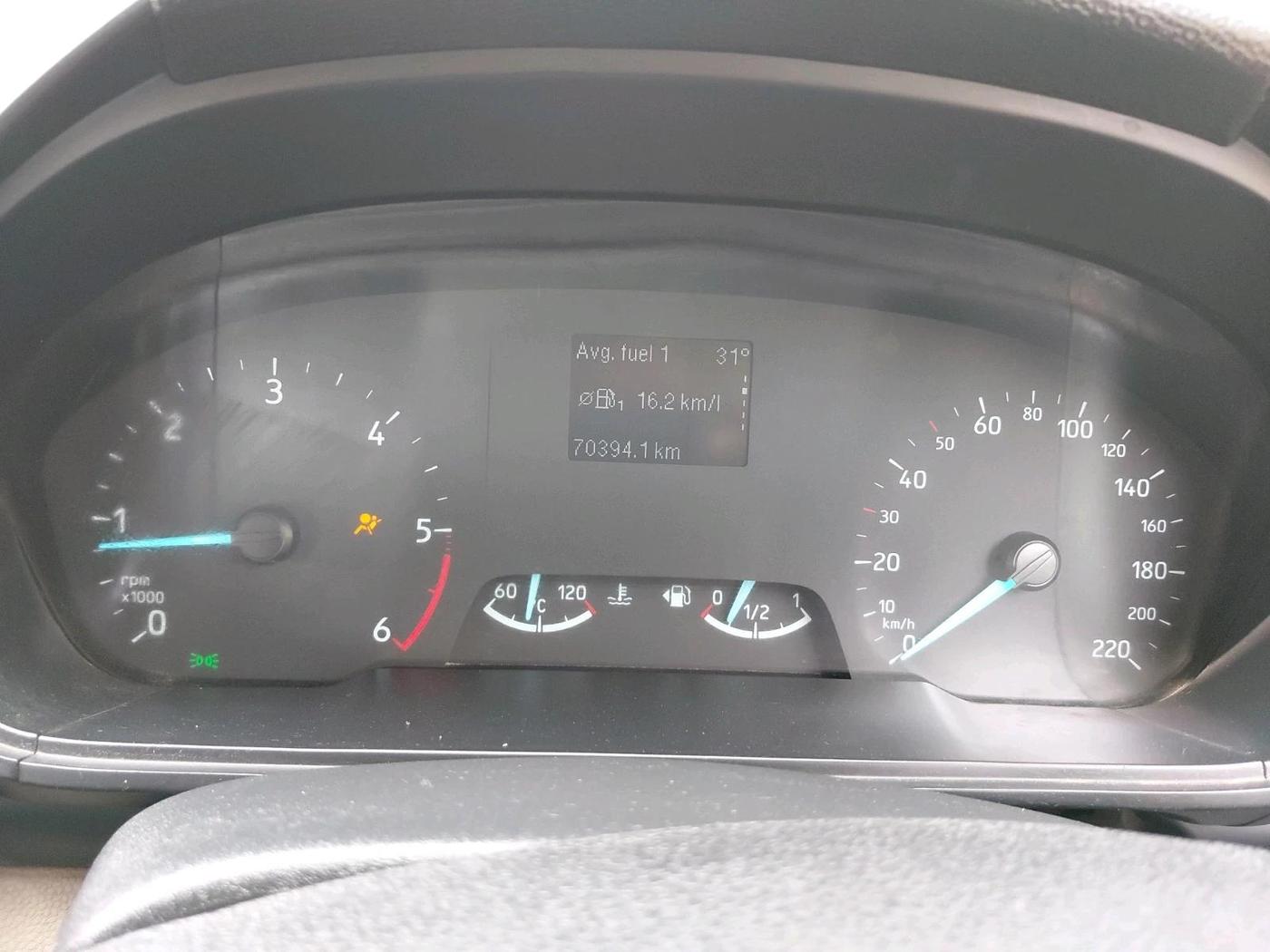 2020 Ford Ecosport TREND 1.5L DIESEL, Diesel, Manual, 70,394 km, interior