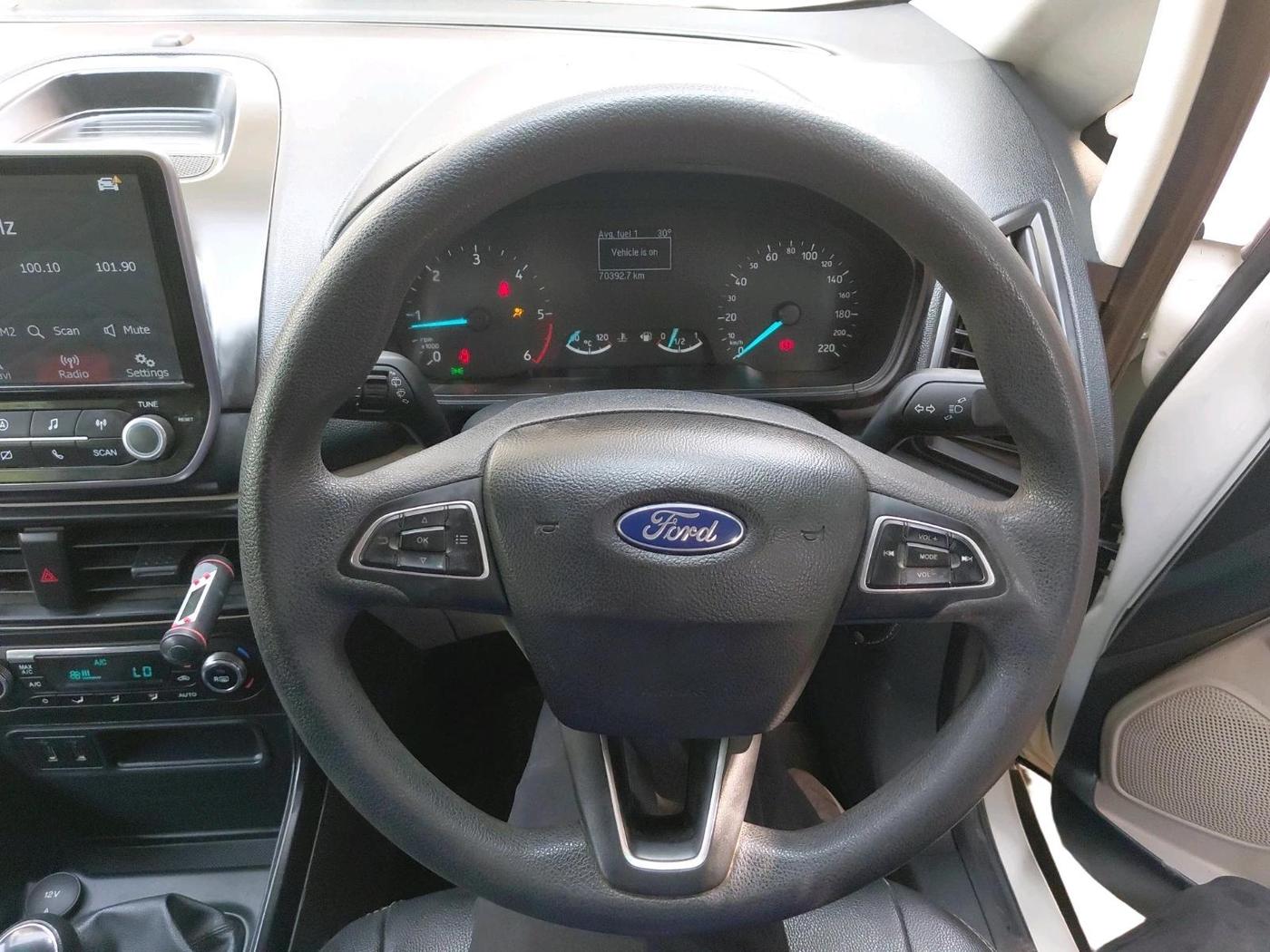 2020 Ford Ecosport TREND 1.5L DIESEL, Diesel, Manual, 70,394 km, interior