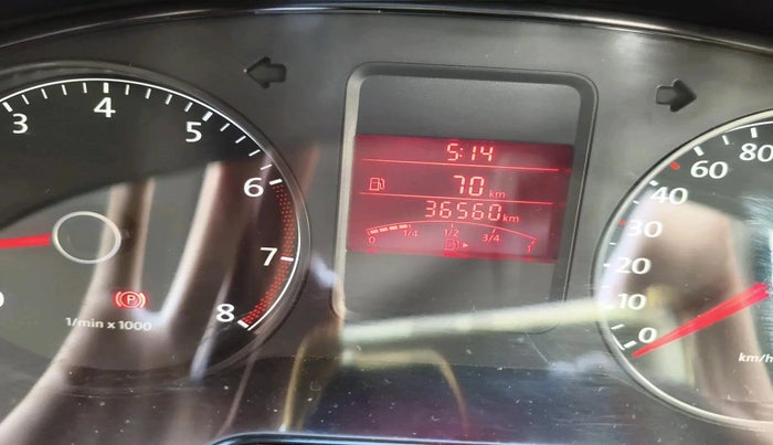 2013 Volkswagen Polo HIGHLINE1.2L, Petrol, Manual, 36,560 km, interior