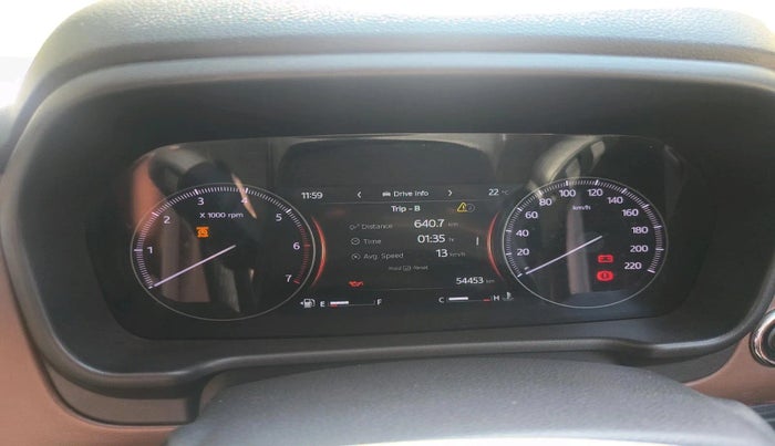 2022 Mahindra SCORPIO-N Z8 L PETROL MT 7 STR, Petrol, Manual, 54,453 km, interior