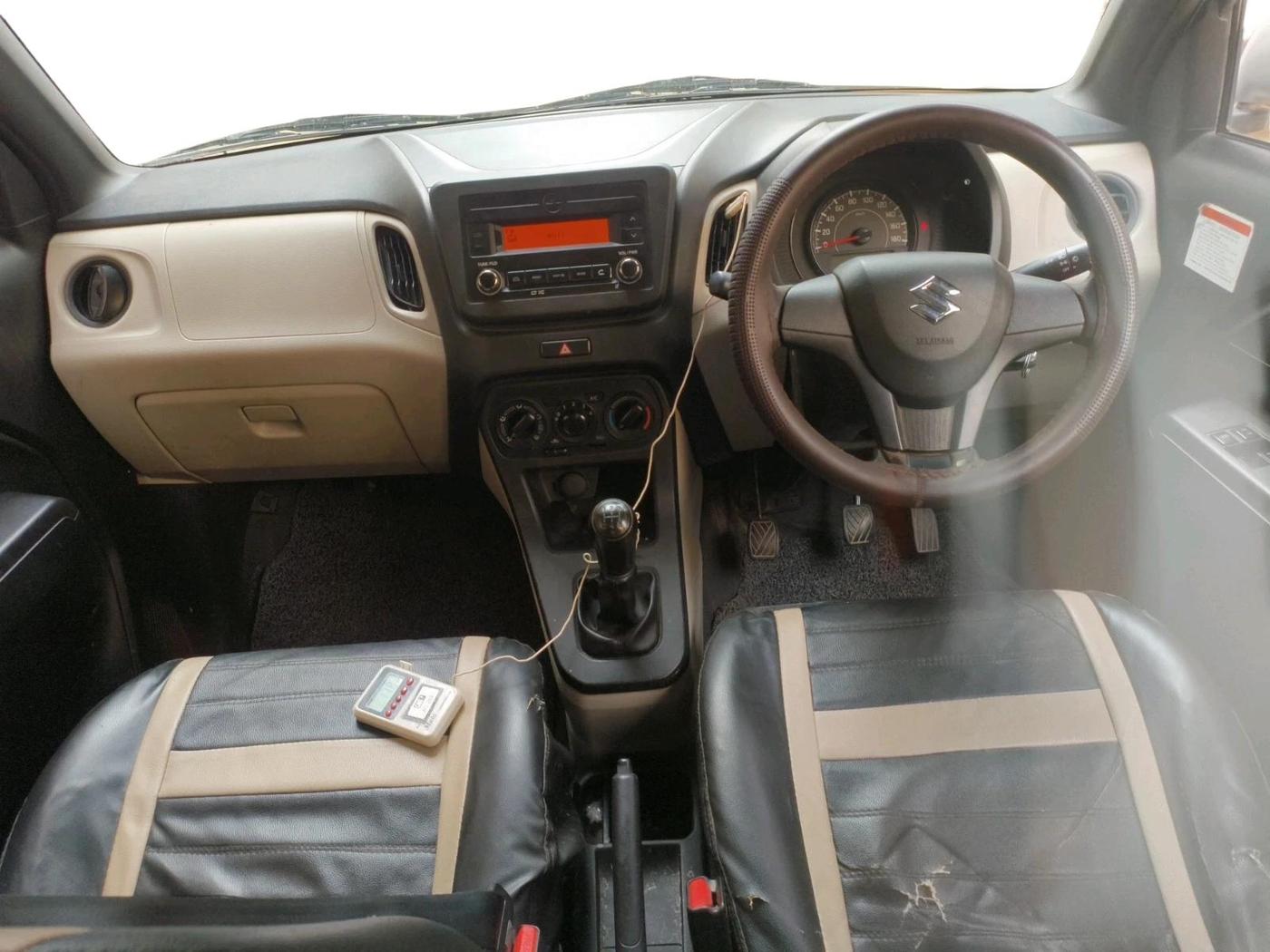 2020 Maruti New Wagon-R LXI CNG 1.0, CNG, Manual, 73,996 km, interior