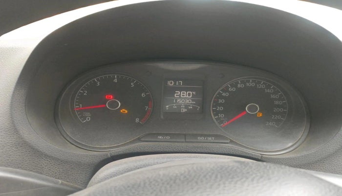 2018 Volkswagen Ameo TRENDLINE 1.0L, CNG, Manual, 1,15,030 km, interior