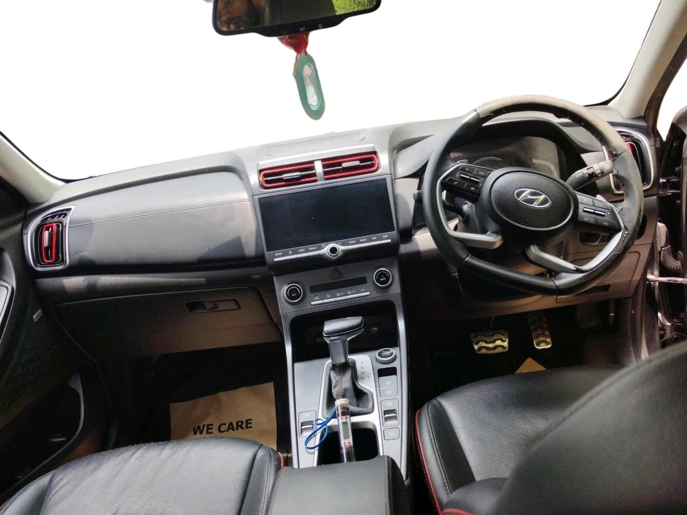 2020 Hyundai Creta SX (O) 1.4 TURBO DCT, Petrol, Automatic, 1,21,541 km, interior