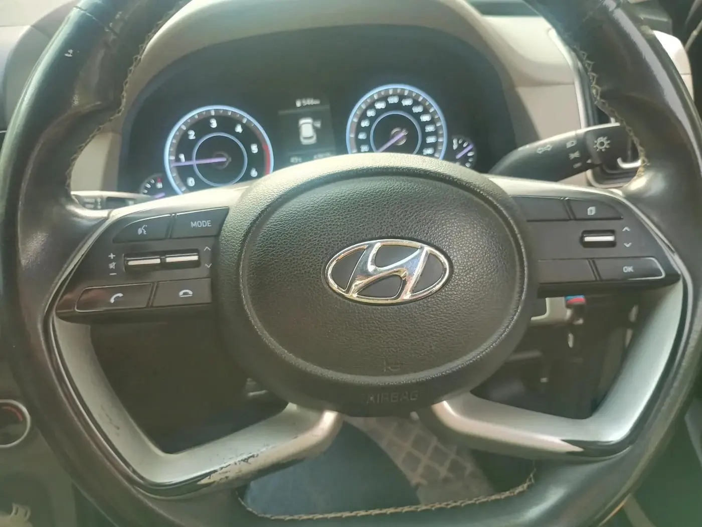 2021 Hyundai Creta E 1.5 DIESEL, Diesel, Manual, 63,810 km, interior