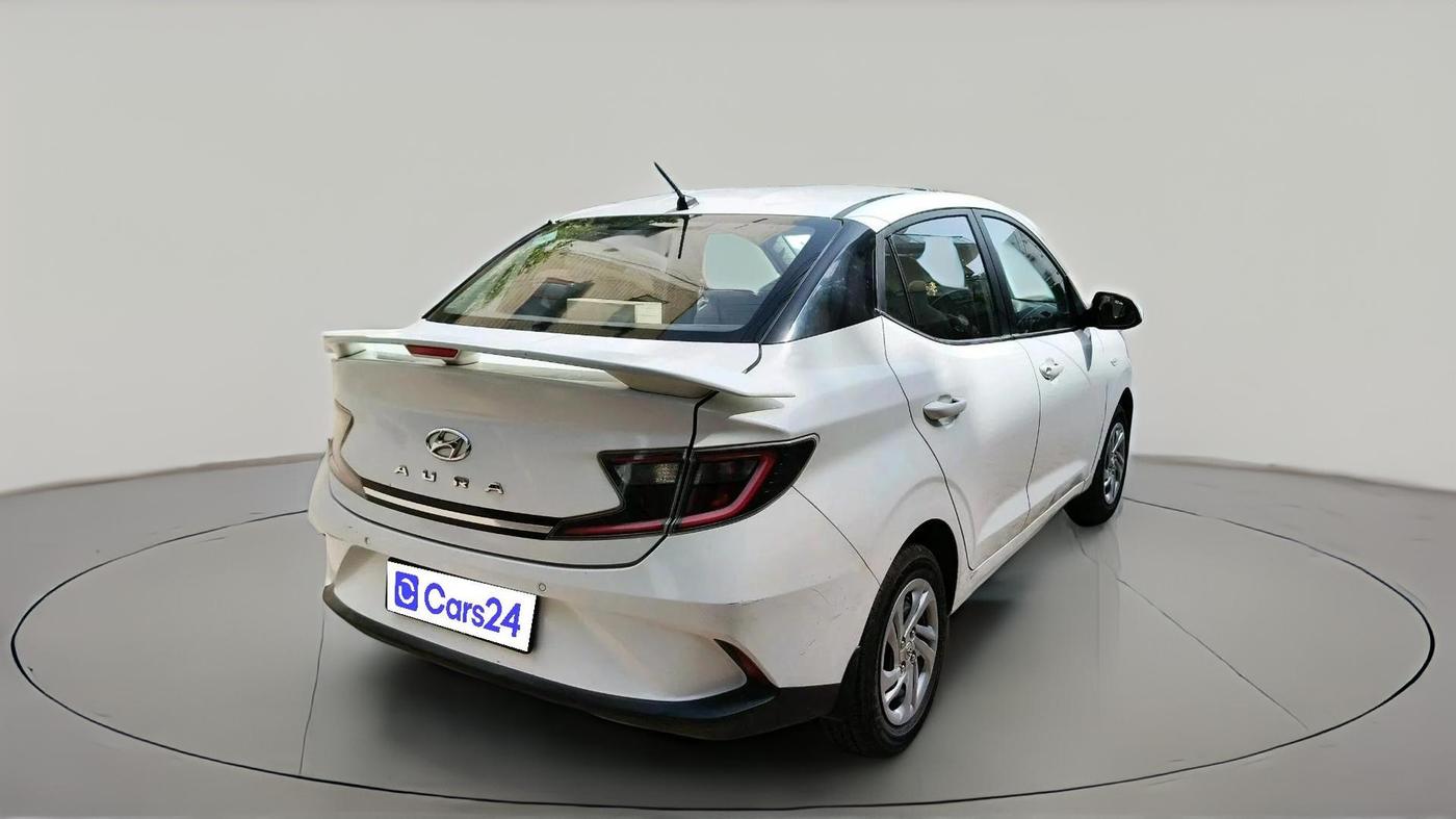 2021 Hyundai AURA S 1.2 CNG, CNG, Manual, 72,502 km, exterior
