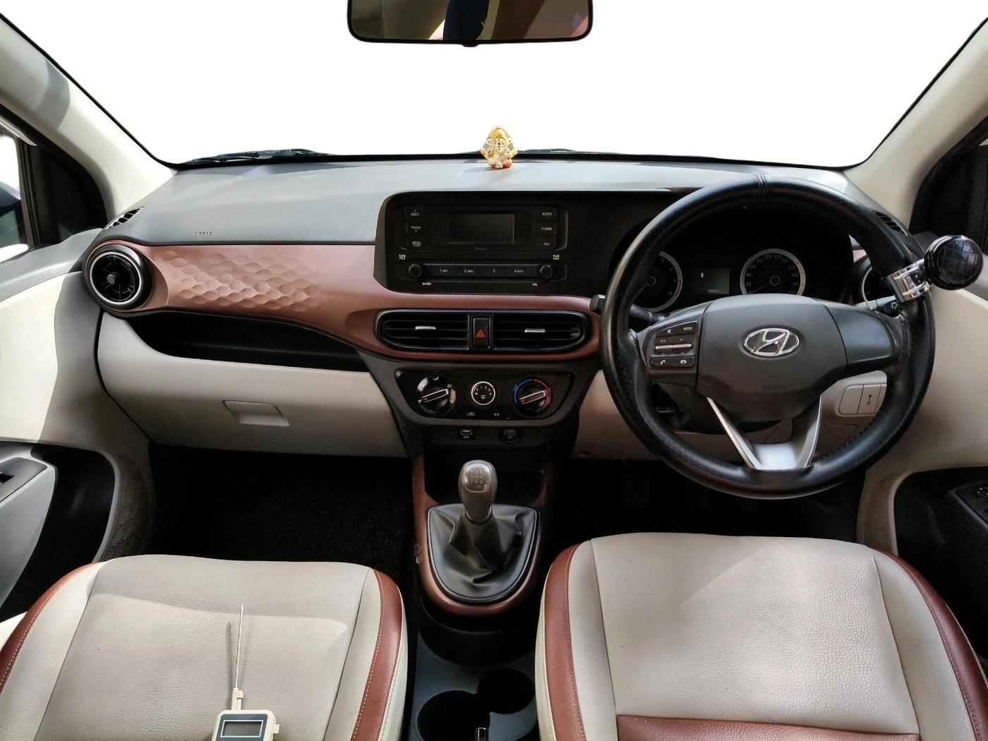 2021 Hyundai AURA S 1.2 CNG, CNG, Manual, 72,502 km, interior