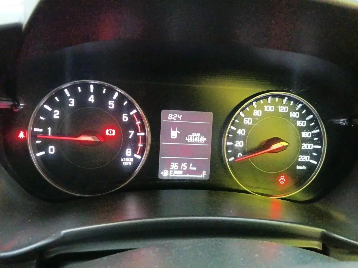 2025 Maruti Dzire VXi, Petrol, Manual, 36,151 km, interior
