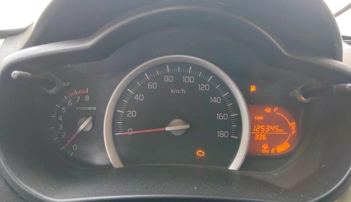 2017 Maruti Celerio VXI CNG, CNG, Manual, 1,25,345 km, interior