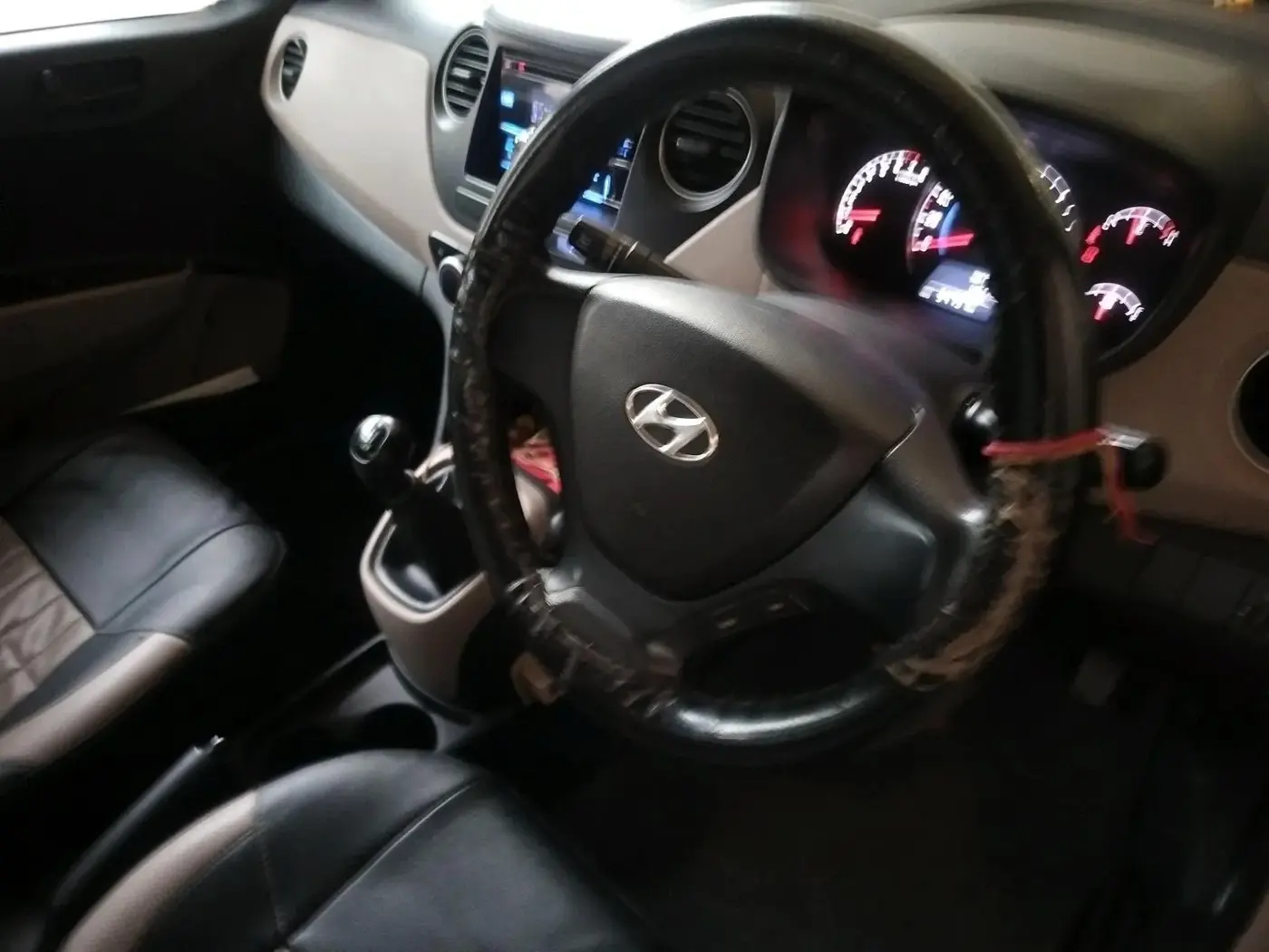 2013 Hyundai Grand i10 MAGNA 1.2 KAPPA VTVT, Petrol, Manual, 54,797 km, interior