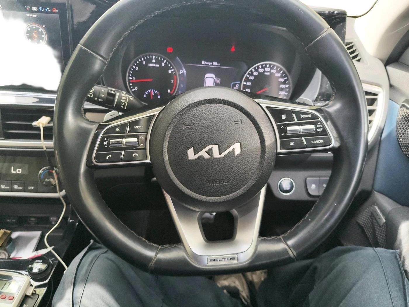 2021 KIA SELTOS X LINE 1.4 PETROL DCT, Petrol, Automatic, 51,191 km, interior