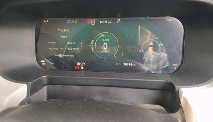 2024 Tata PUNCH EV EMPOWERED PLUS S LONG RANGE 3.3, Electric, Automatic, 36,316 km, interior