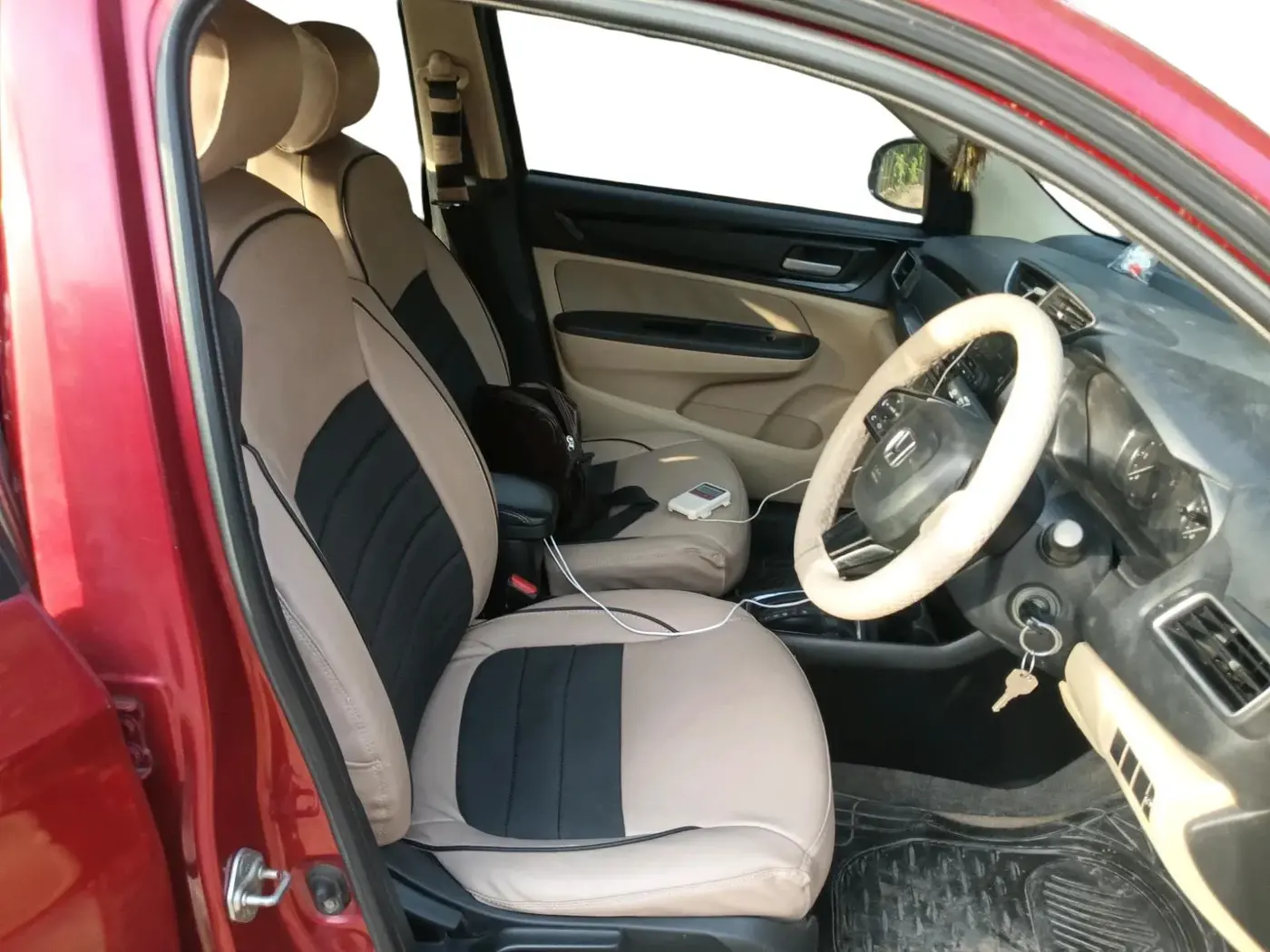 2018 Honda Amaze 1.5L I-DTEC S CVT, Diesel, Automatic, 2,38,449 km, interior