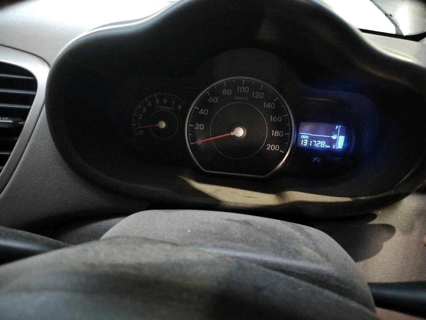 2013 Hyundai i10 MAGNA 1.2, CNG, Manual, 1,31,728 km, interior