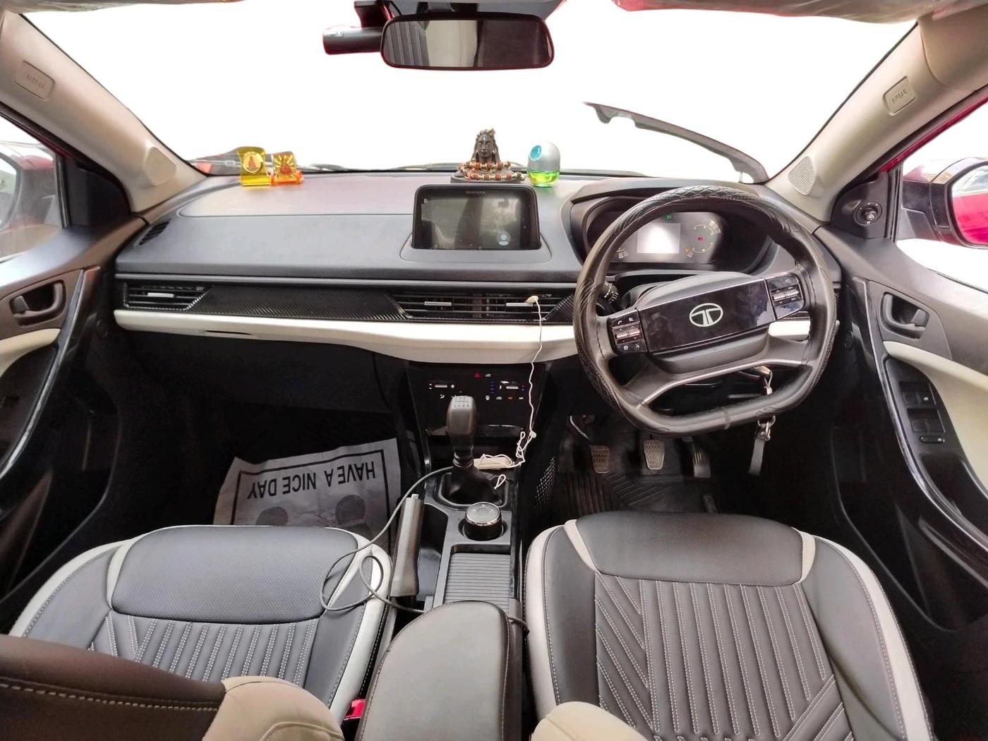 2025 Tata Curvv Pure Plus S 1.2 Petrol 6MT, Petrol, Manual, 13,000 km, interior