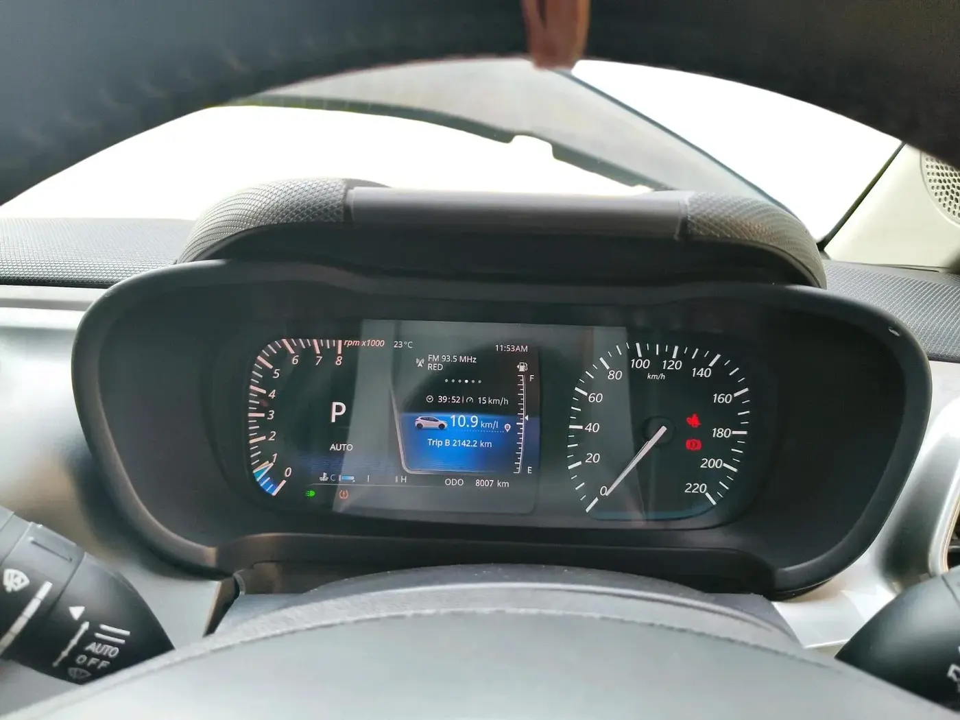 2024 Tata ALTROZ XZA PLUS (O) SUNROOF P , Petrol, Automatic, 8,100 km, interior
