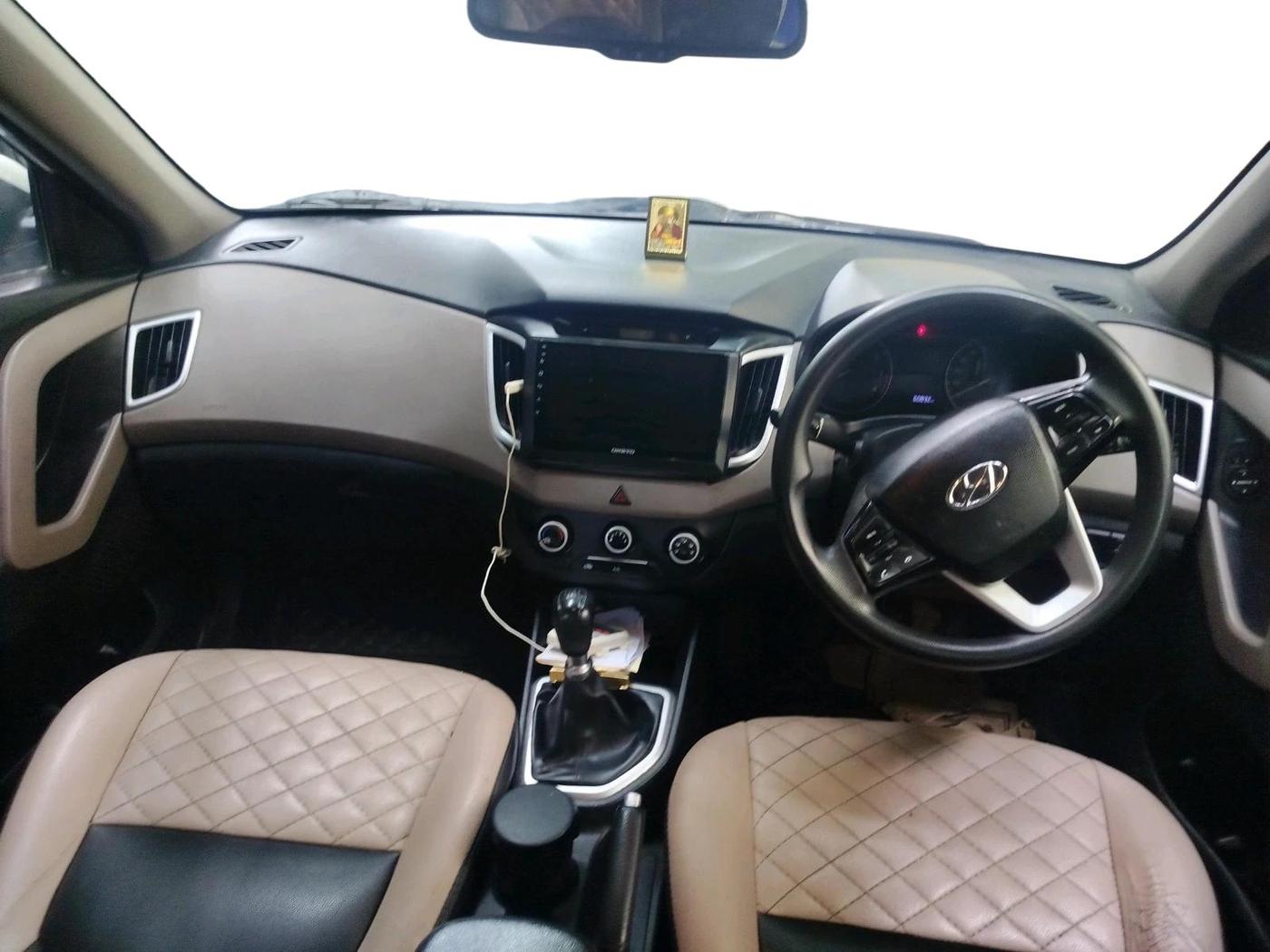 2018 Hyundai Creta E PLUS 1.6 PETROL, Petrol, Manual, 60,832 km, interior