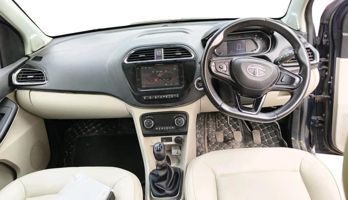 2023 Tata TIGOR XZ PLUS CNG LEATHERETTE PACK, CNG, Manual, 16,994 km, interior