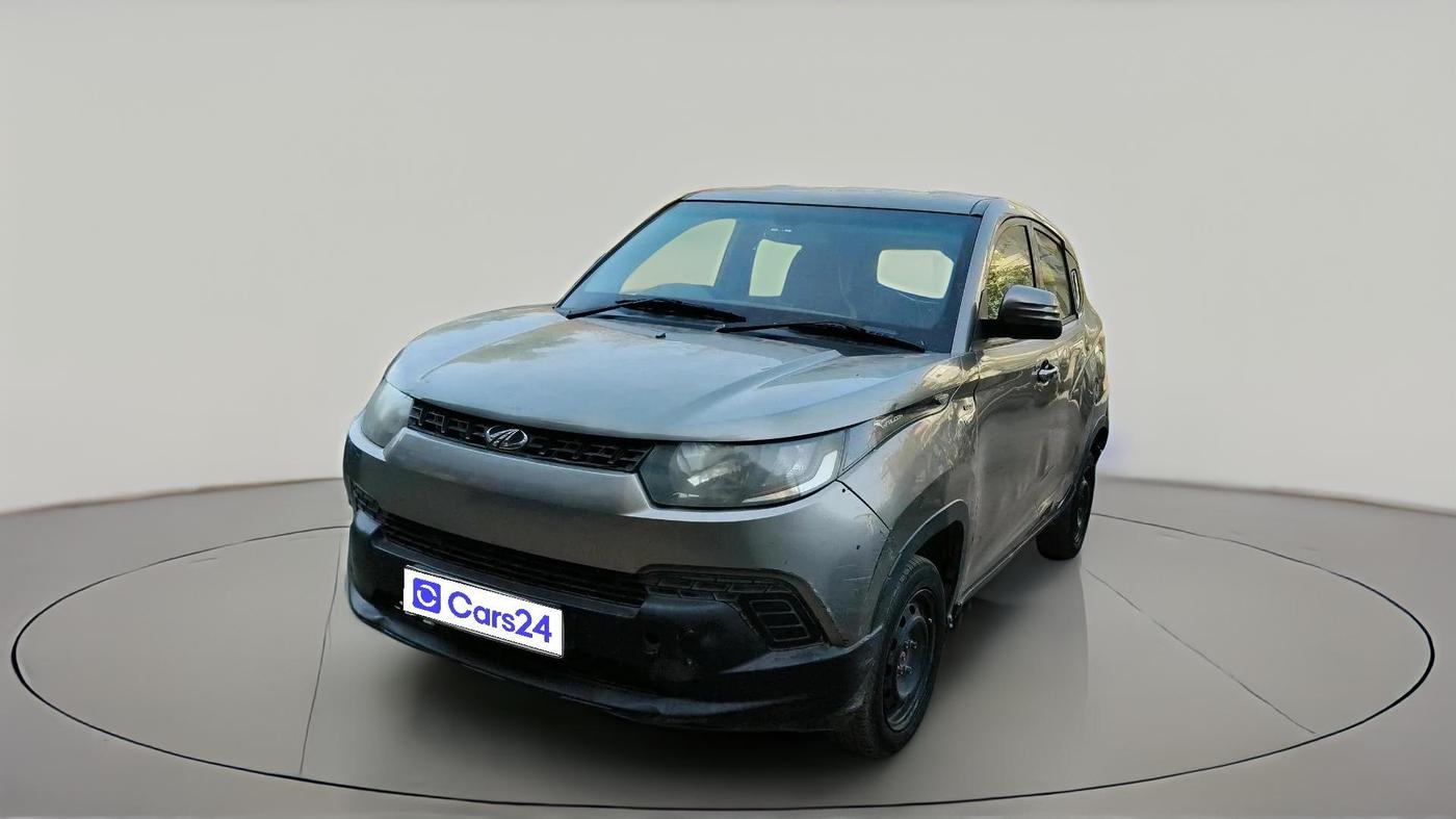 2016 Mahindra Kuv100 K4 PLUS 6 STR, Petrol, Manual, 90,458 km, exterior
