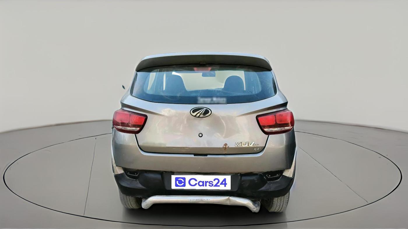 2016 Mahindra Kuv100 K4 PLUS 6 STR, Petrol, Manual, 90,458 km, exterior