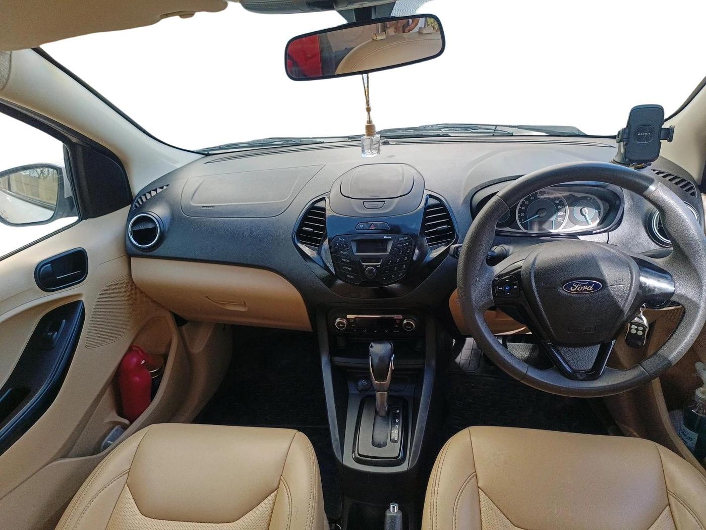 2015 Ford Figo Aspire TITANIUM 1.5 PETROL AT, Petrol, Automatic, 63,528 km, interior