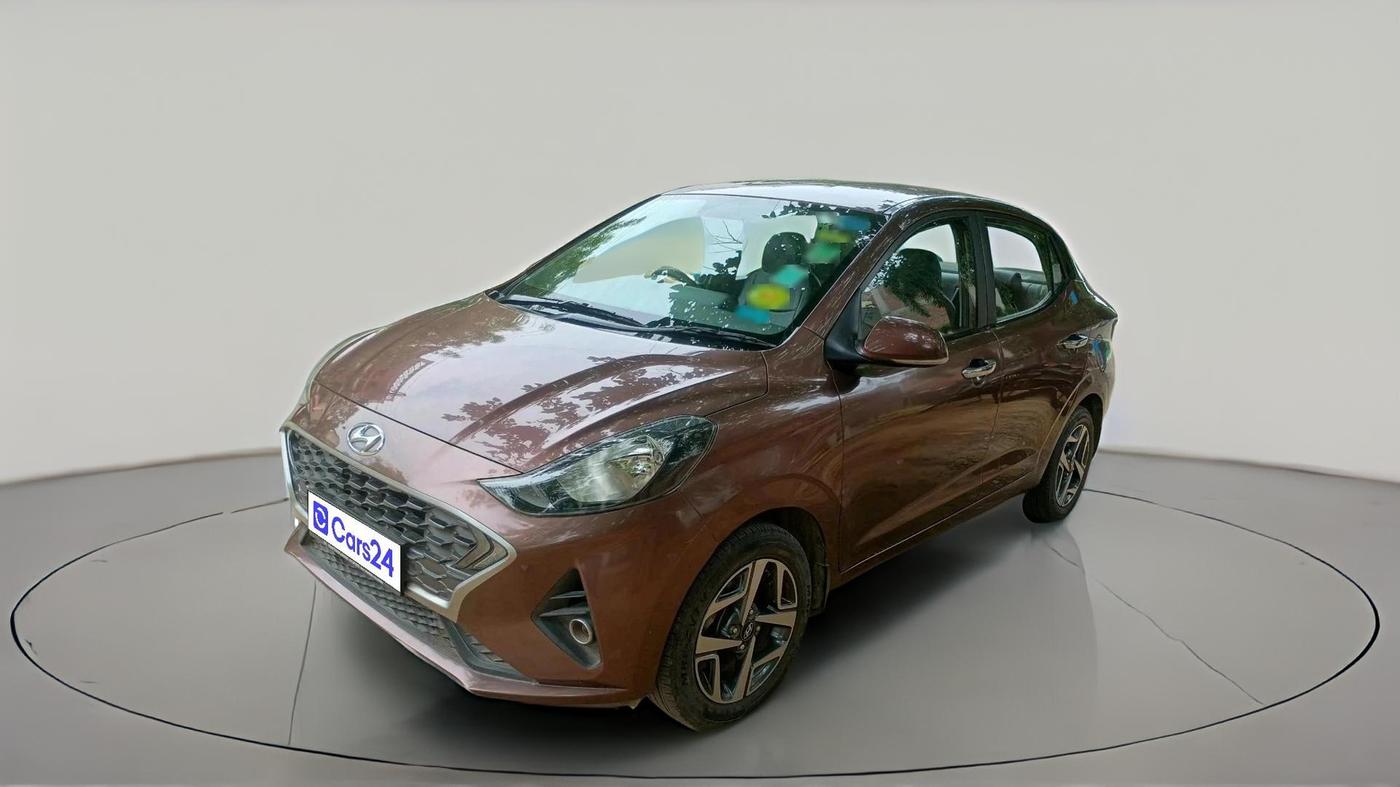 2020 Hyundai AURA SX 1.2, Petrol, Manual, 37,812 km, exterior
