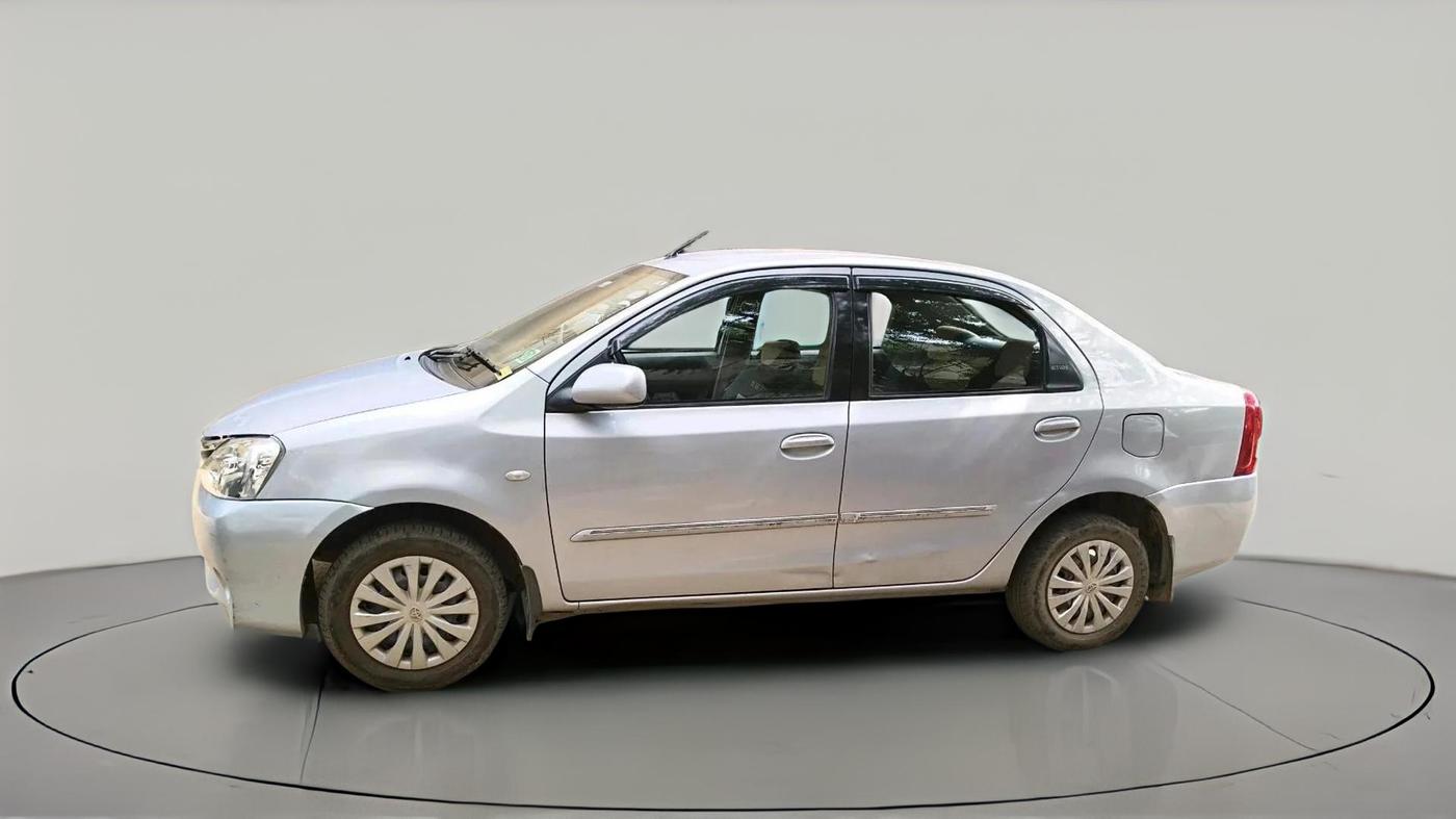 2011 Toyota Etios G, Petrol, Manual, 65,730 km, exterior