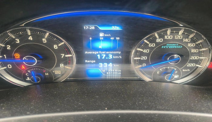 2018 Maruti Ciaz ALPHA 1.5 SHVS PETROL, Petrol, Manual, 85,139 km, interior