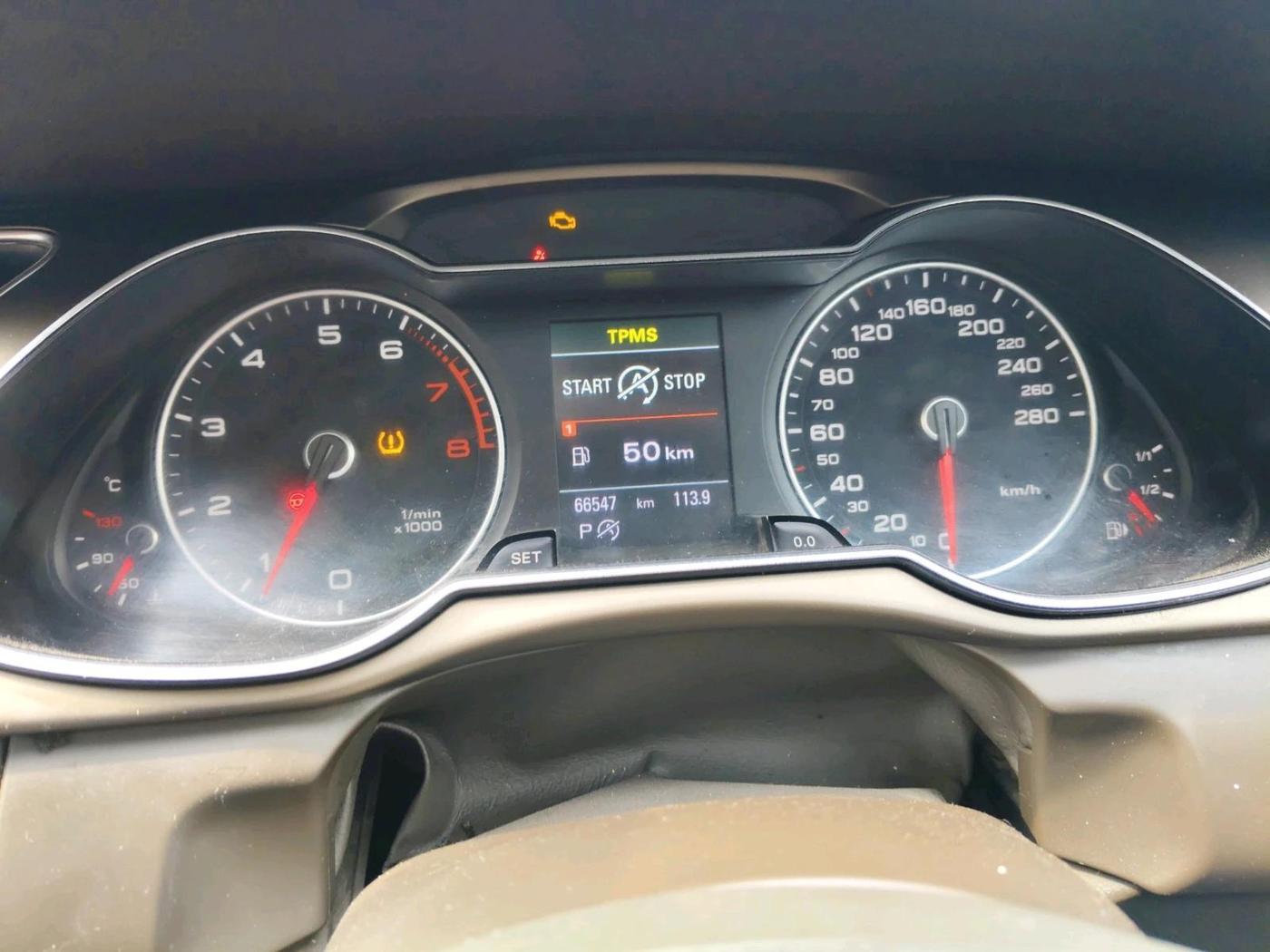 2013 Audi A4 1.8 TFSI, Petrol, Automatic, 66,547 km, interior