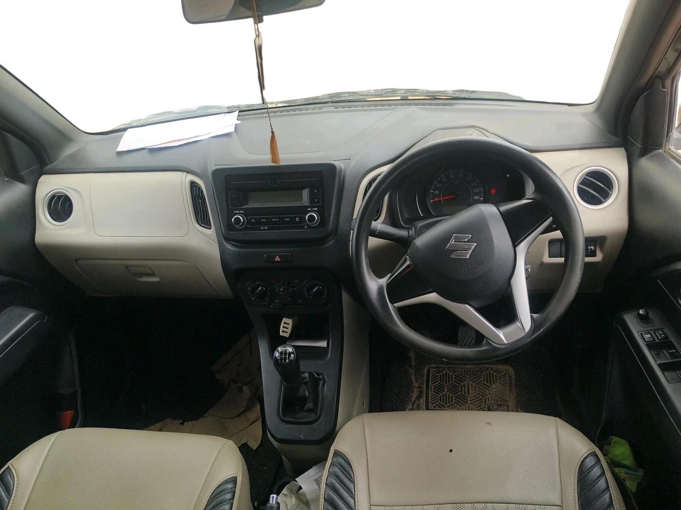 2019 Maruti New Wagon-R VXI 1.0, Petrol, Manual, 48,334 km, interior