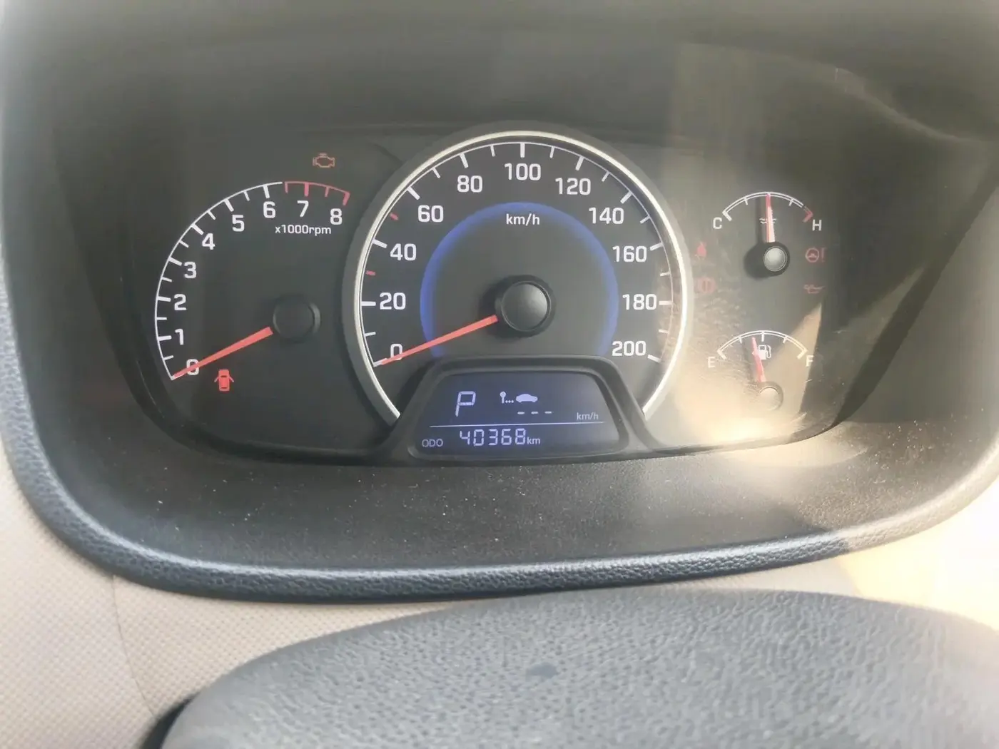 2018 Hyundai Grand i10 MAGNA AT 1.2 KAPPA VTVT, Petrol, Automatic, 40,368 km, interior