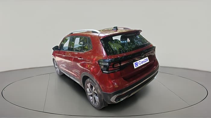 2022 Volkswagen TAIGUN TOPLINE 1.0 TSI AT, Petrol, Automatic, 33,221 km, exterior