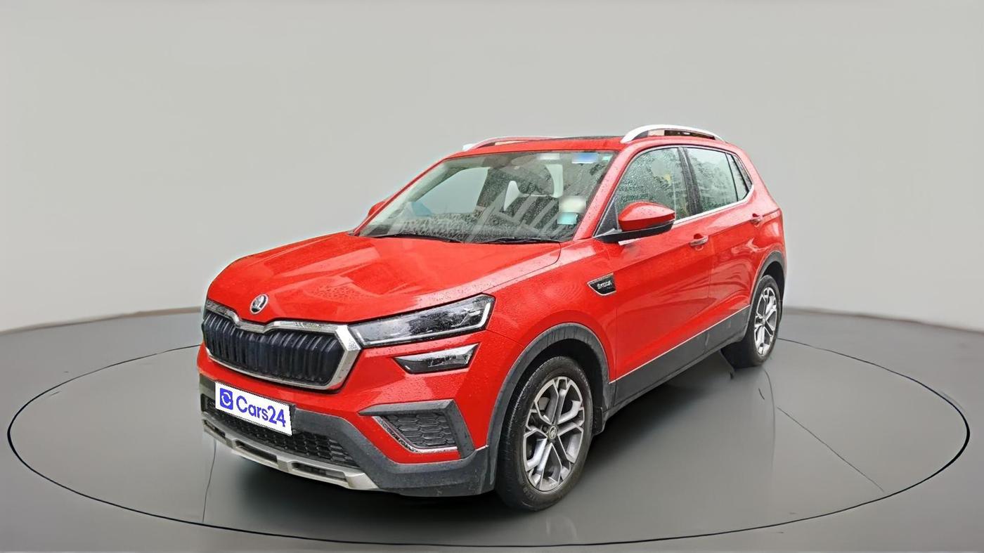 2021 Skoda KUSHAQ STYLE 1.0L TSI AT, Petrol, Automatic, 32,973 km, exterior