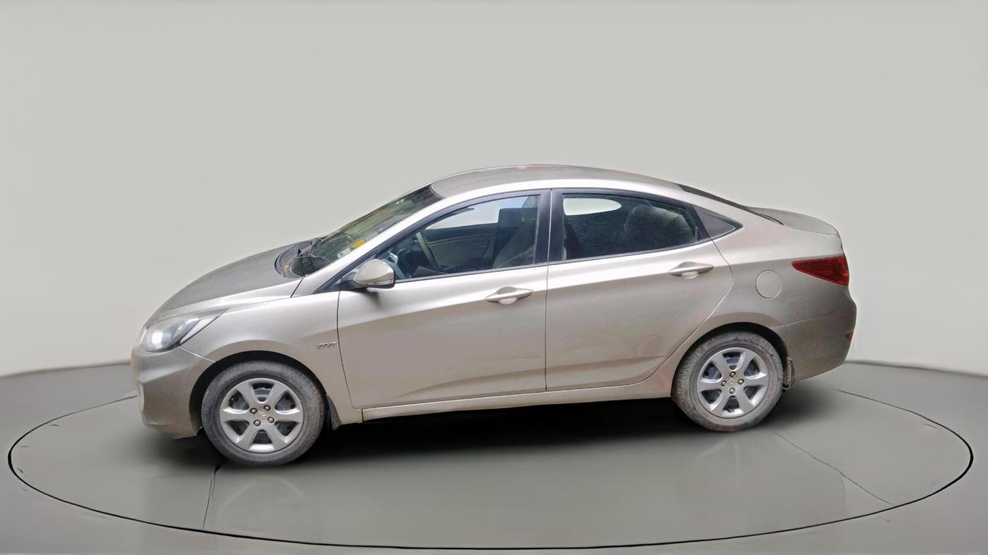 2012 Hyundai Verna FLUIDIC 1.6 VTVT EX, Petrol, Manual, 1,25,341 km, exterior
