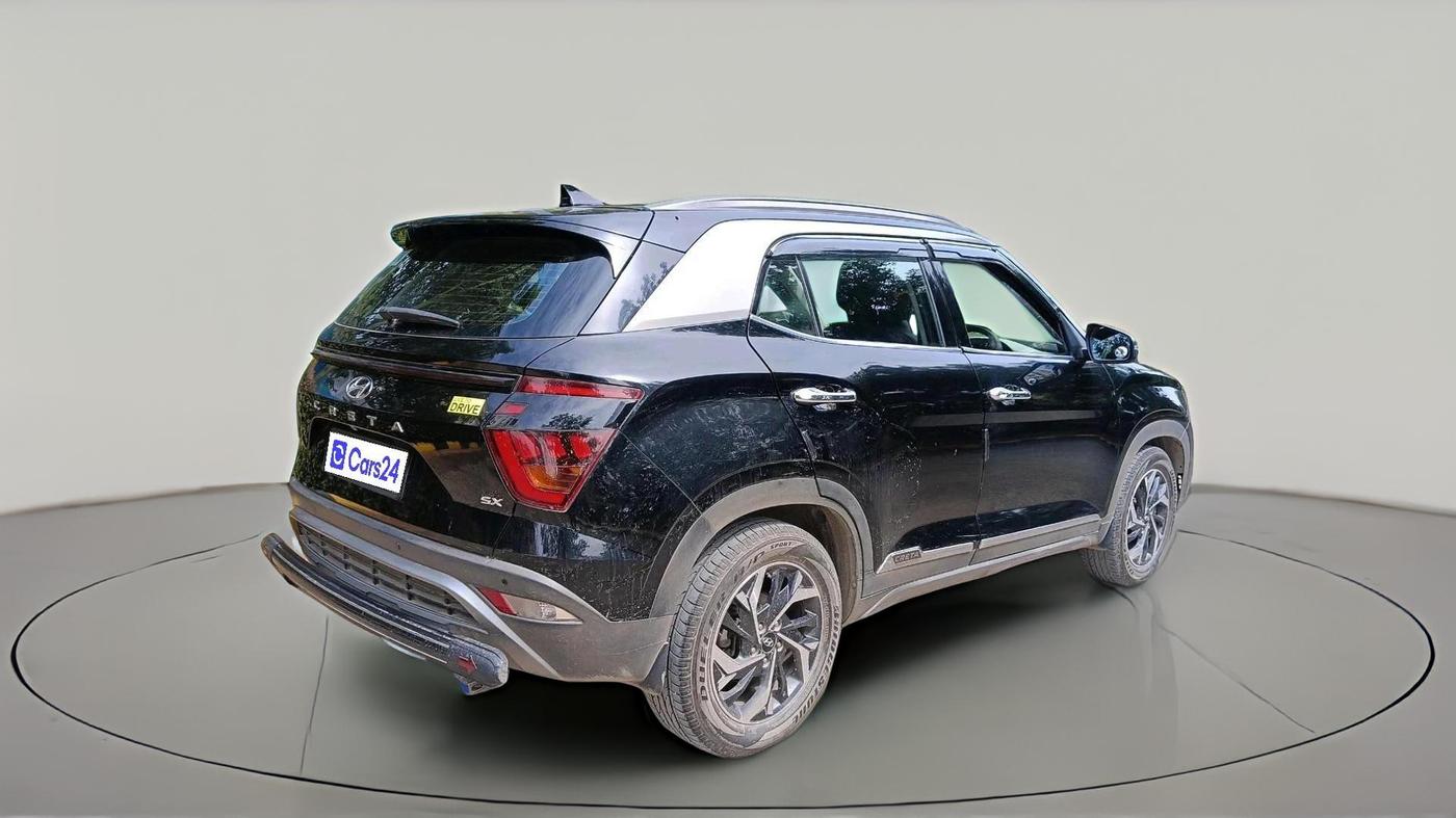 2021 Hyundai Creta SX EXECUTIVE 1.5 PETROL, Petrol, Manual, 1,06,718 km, exterior